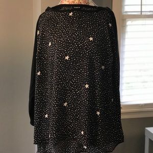 🎉SOLD🎉Torrid Size 3 Black & White Star Baseball